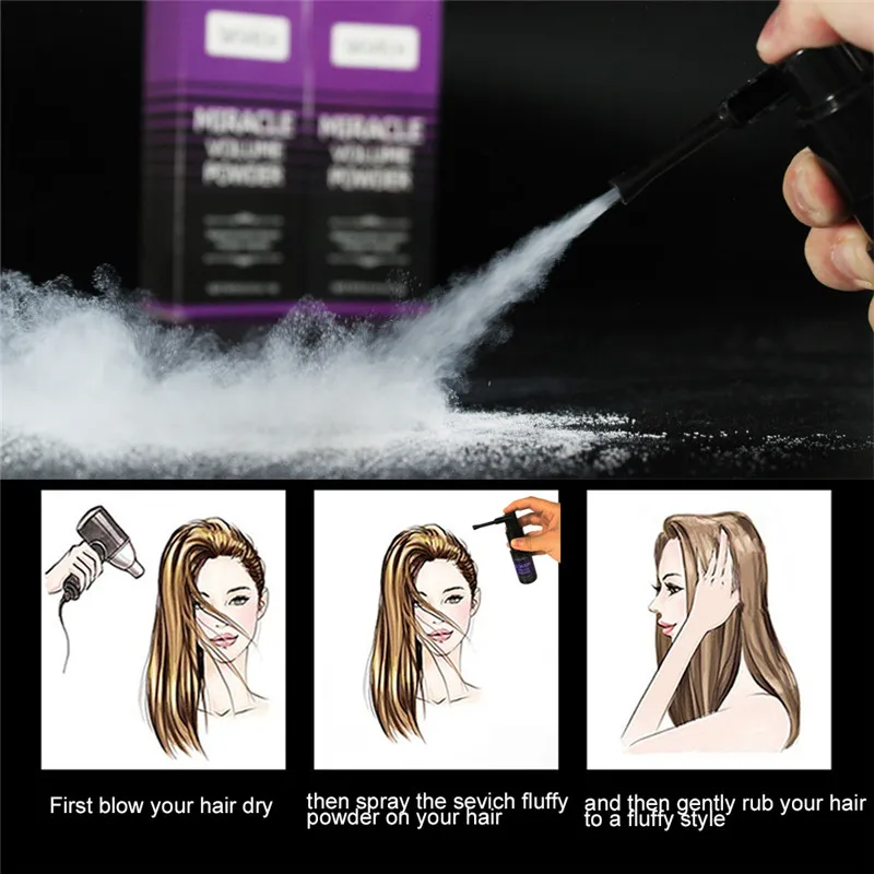 Sevich 4g&amp8g Fluffy Hair Powder New Style Spray for Men Women Natural Volumizing Styling Mattifying | Красота и здоровье