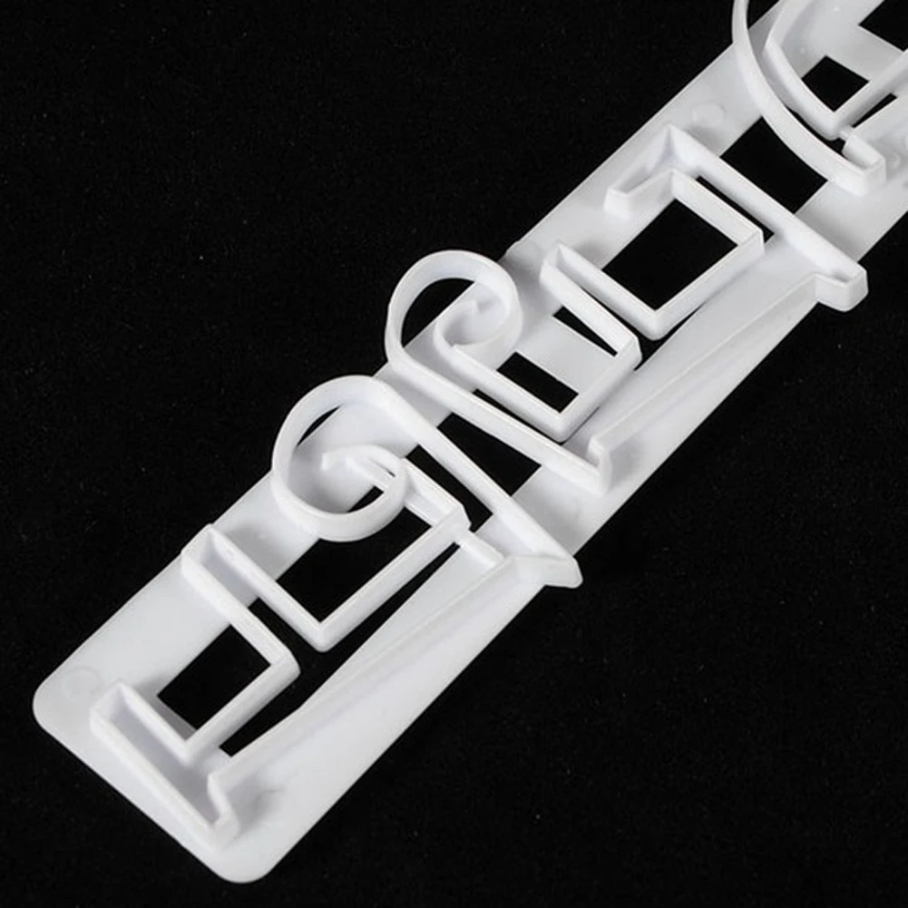 

6Pcs Fondant Cake Number Letter Decorating Cutter Mould