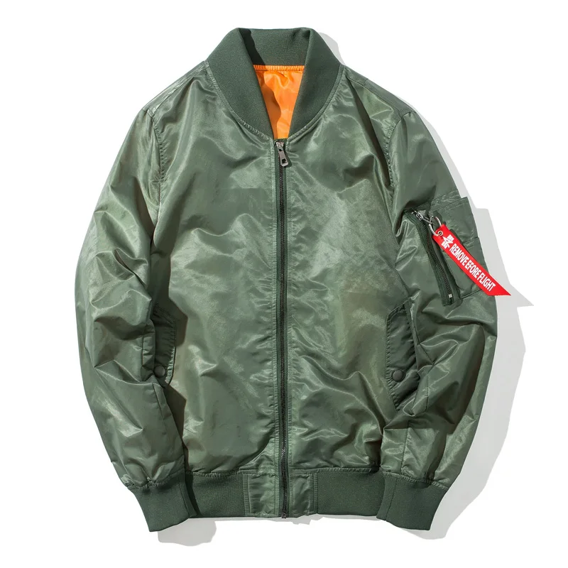 Мужские куртки PORT & LOTUS Повседневная бейсбольная приталенная куртка бомбер с