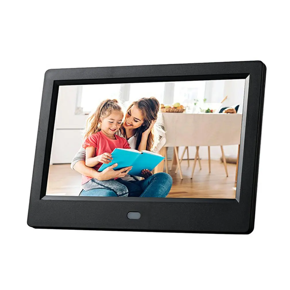 

7 inch Digital Photo Frame Multi-function Player Automatic Reflection Convenient Alarm Clock Clear Picture Frame