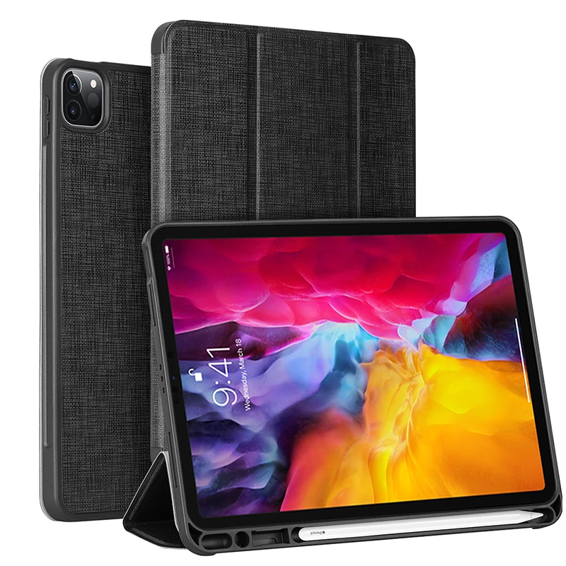 Чехол для планшета ipad 10 8/Pro 11/12 9 дюймов чехол тонкий флип Авто Режим сна в виде