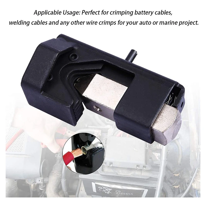 

Battery Crimping Plier Hammer Lug Crimper Tool Battery Cable Lug Crimper Welding Lug Crimping Pliers Tool