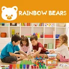 Детская обучающая коробка Mintessori с радужными медведями, стаканы с подсчетом медведей, цветные весы, сенсорные Игры, подарки для детей