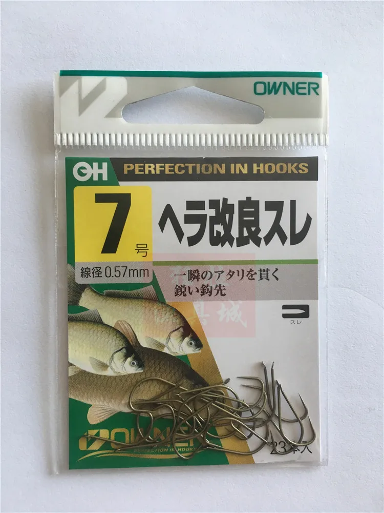 Oona Fishhook 10103 японский продукт, не-Барб, ультра-светильник, острый карп, поликультура, рыболовный крючок