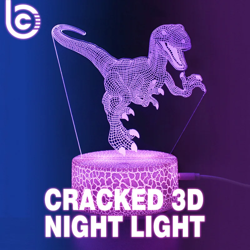 Новинка креативная необычная 3D ночник USB прикроватная лампа для спальни атмосфера 3-16 цветов светодиодный ная лампа подарок на день рождени...