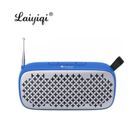 laiyiqi bt speakers antenna altavoz bluetooth con radio fm portable leather belt usb handfree call bafles de sonido caixa f5 mon