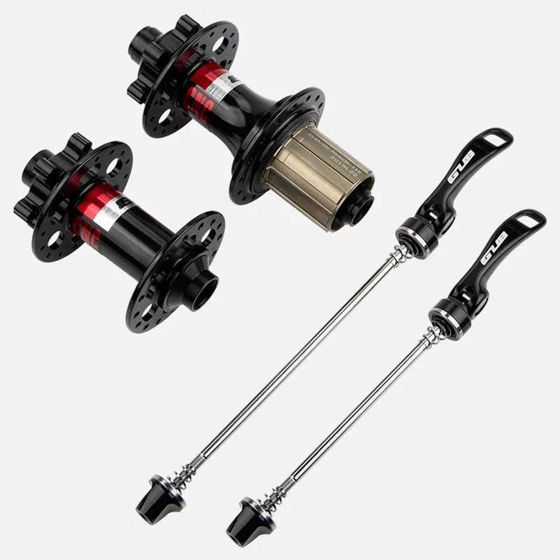 

Bicycle Hubs Mountain Bike Disc Brake Hubs Front 2 Rear 4 Peilin Sealed Bearing Fitting Strip Hole 32H/14G With Quick Release