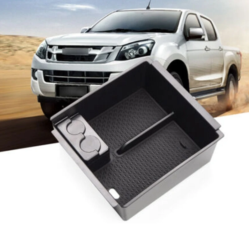 Подлокотник коробка для хранения Isuzu D MAX MU X 2012 2019 DMAX MUX Tidying Box BLACK|Все уборки| |
