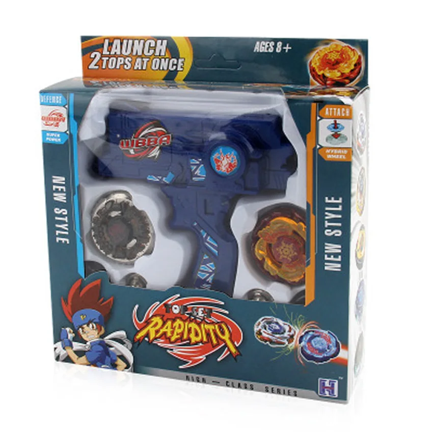 Новинка набор beyblades из 2 предметов Beyblades burst металлическая фотовспышка с ручкой