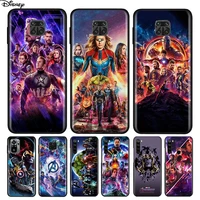 silicone cover marvel the avengers for xiaomi redmi note 10 10s 9 9c 9s pro max 9t 8t 8 7 6 5 pro 5a 4x 4 phone case