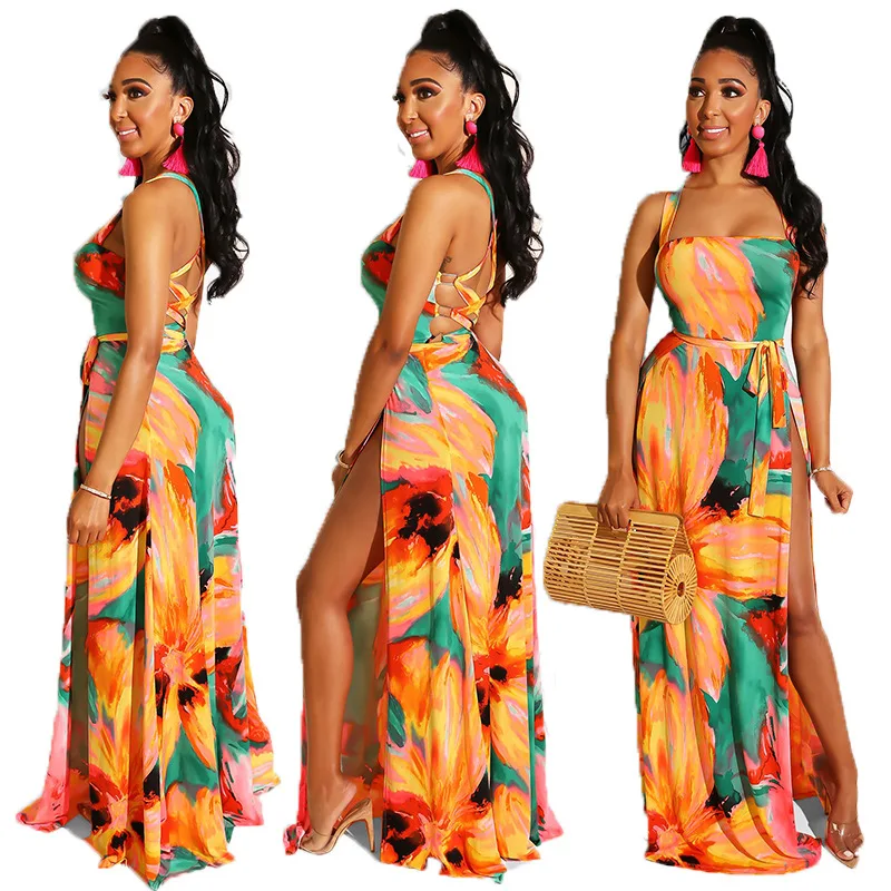 2019 Европейское и американское женское классическое модное сексуальное платье