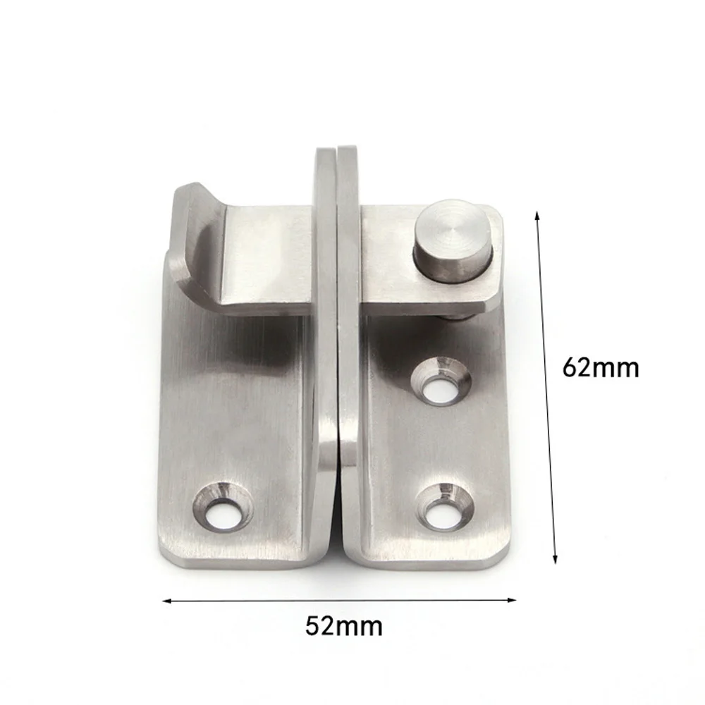 Нержавеющая сталь дверной болт защелка шурупы домашняя безопасная коробка ворот