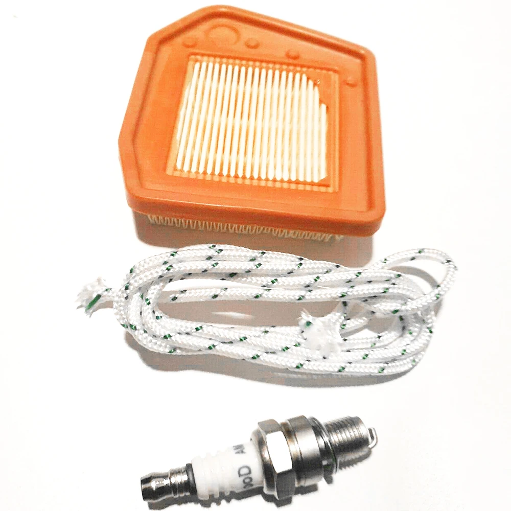

5Pcs Air Filter Spark Plug Kit Fitment: For STIHL FS240 FS310 FS360 FS410 FS460 Strimmers Part Trimmer Mower Accessories