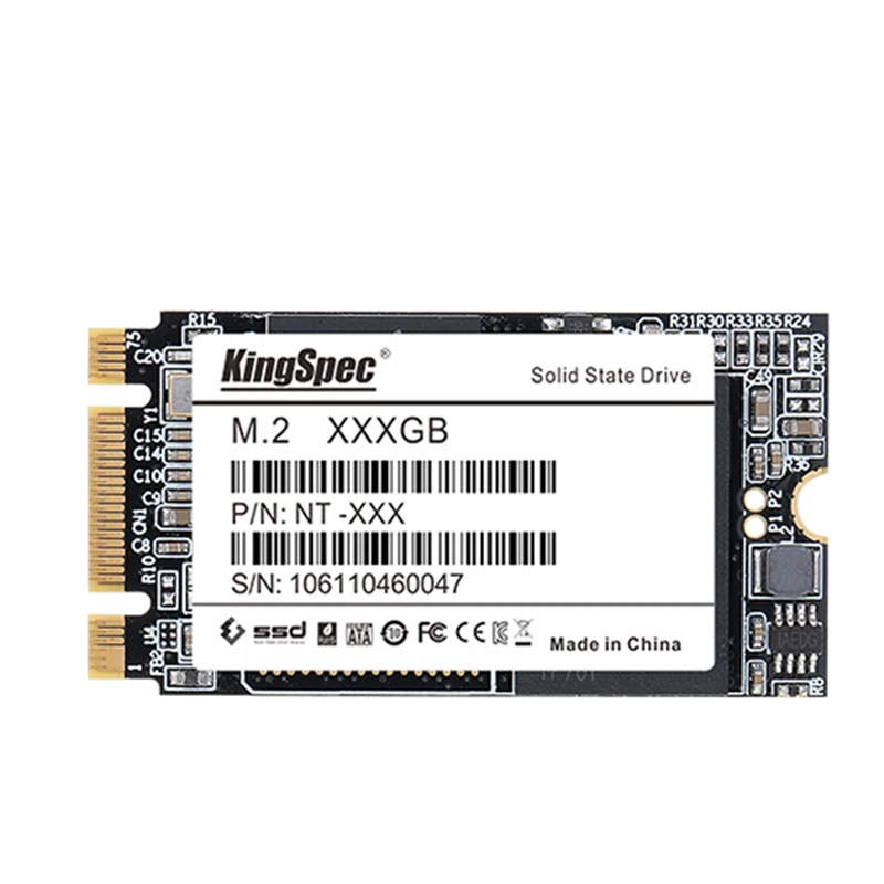 

KingSpec высокоскоростной NGFF 128G 256G 512G ноутбук SSD твердотельный накопитель M.2 2242