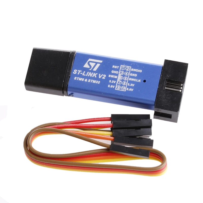 Мини ST-Link V2 Stlink эмулятор загрузчика Программирование STM8 STM32 w/металлический