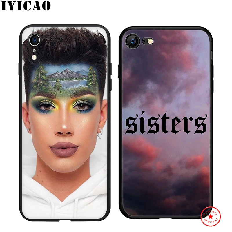 IYICAO James Charles Soft Case for iphone 11 Pro Xr Xs Max 6 6s 7 8 Plus 5 5s Se Silicone TPU |