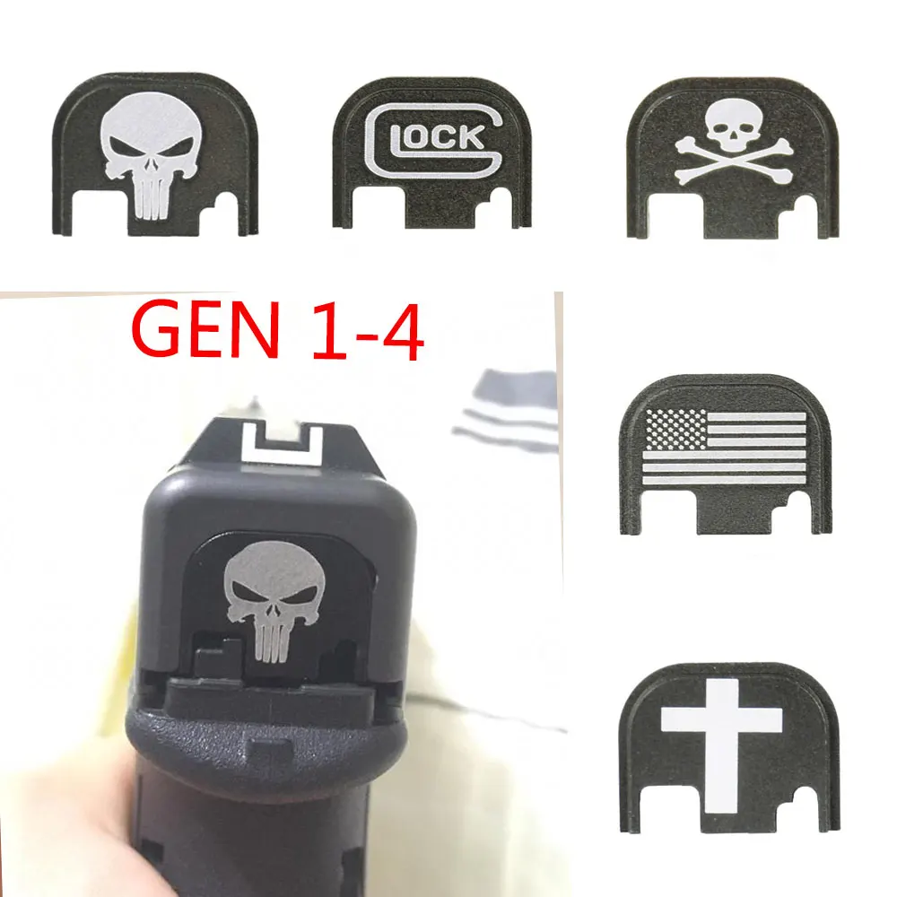 Задняя накладка Glock для Gen 1 2 3 4 подходит всех моделей 9 мм 10 мм. 357 .40 .45 за