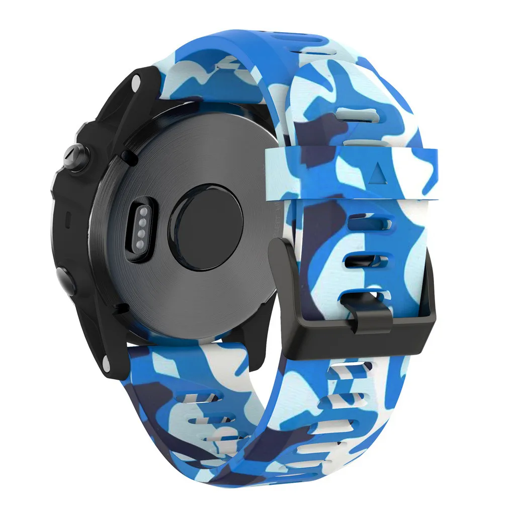 OTOKY силиконовый ремешок для наручных часов Garmin Fenix 5X/Fenix 5X Plus 3/3H браслет 2 цвета |