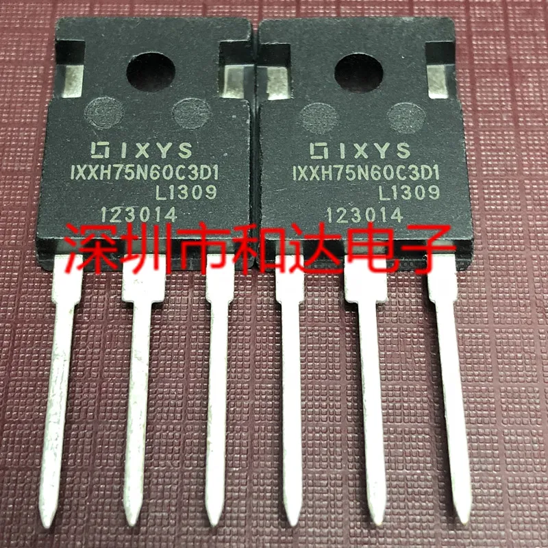 

(5 Pieces) IXXH75N60C3D1 TO-247 600V 150A