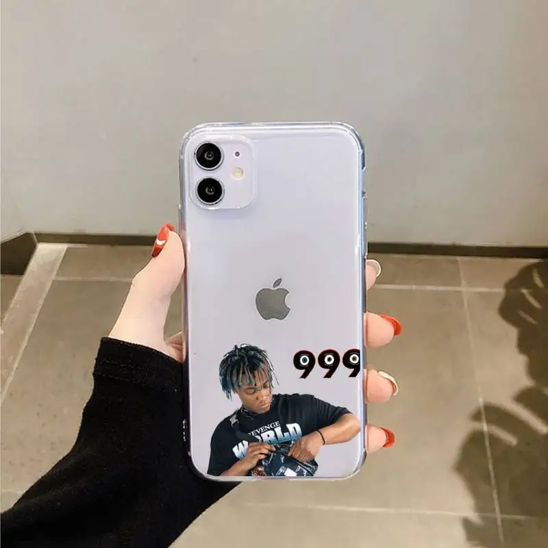 

Juice Wrld Lucid Dream Rapper high quality Phone Case shell Transparent for iPhone 6 7 8 11 12 s mini pro X XS XR MAX Plus