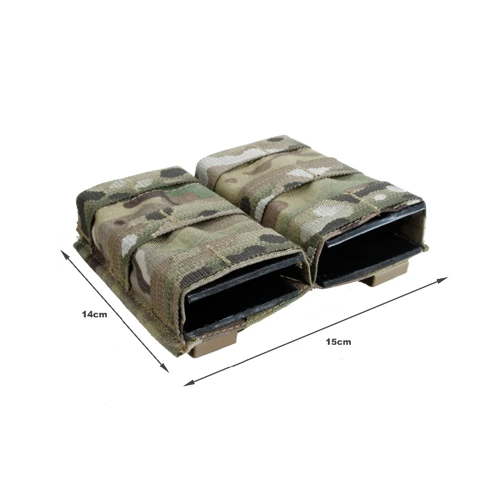 TMC MOLLE зажим Ver. 5,56 Hardshell вставка двойной подсумок для магазинов Мультикам(SKU051360