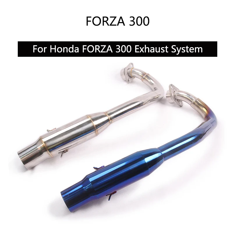 Коллекторная труба для Honda Forza 300 мотоциклетная Передняя Соединительная без
