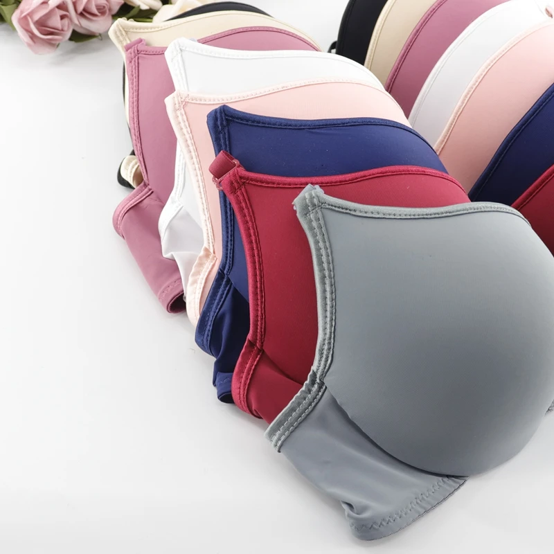 Beauwear, базовая красота, бюстгальтер-майка на косточках, гладкий, пуш-ап, бесшовный бюстгальтер, комфортное нижнее белье размера плюс, bh 46B 44B 42B 40B