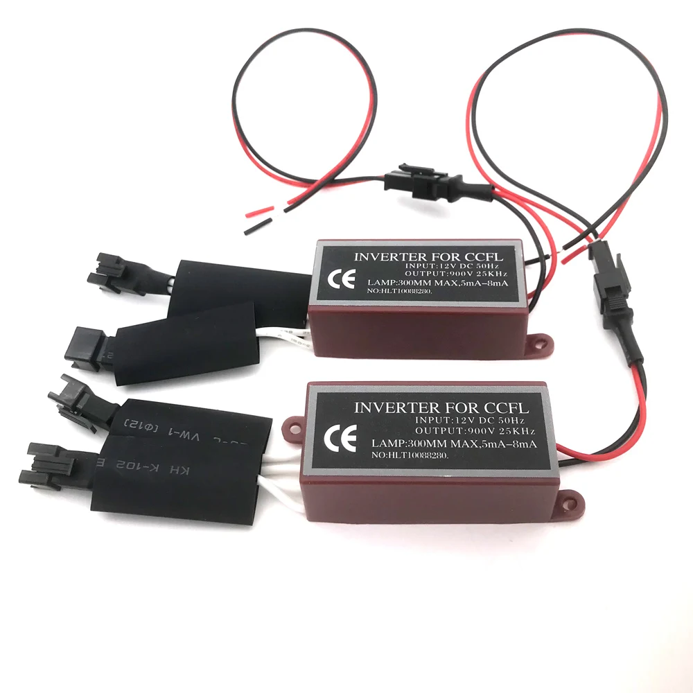 

2PCS CCFL Cold Cathode Driver 12V Inverter for BMW Angel Eye Halo Ballast
