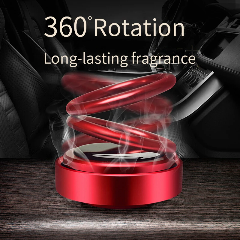 Солнечное двойное кольцо магнитной левитации автомобиля аромат Автоматическое