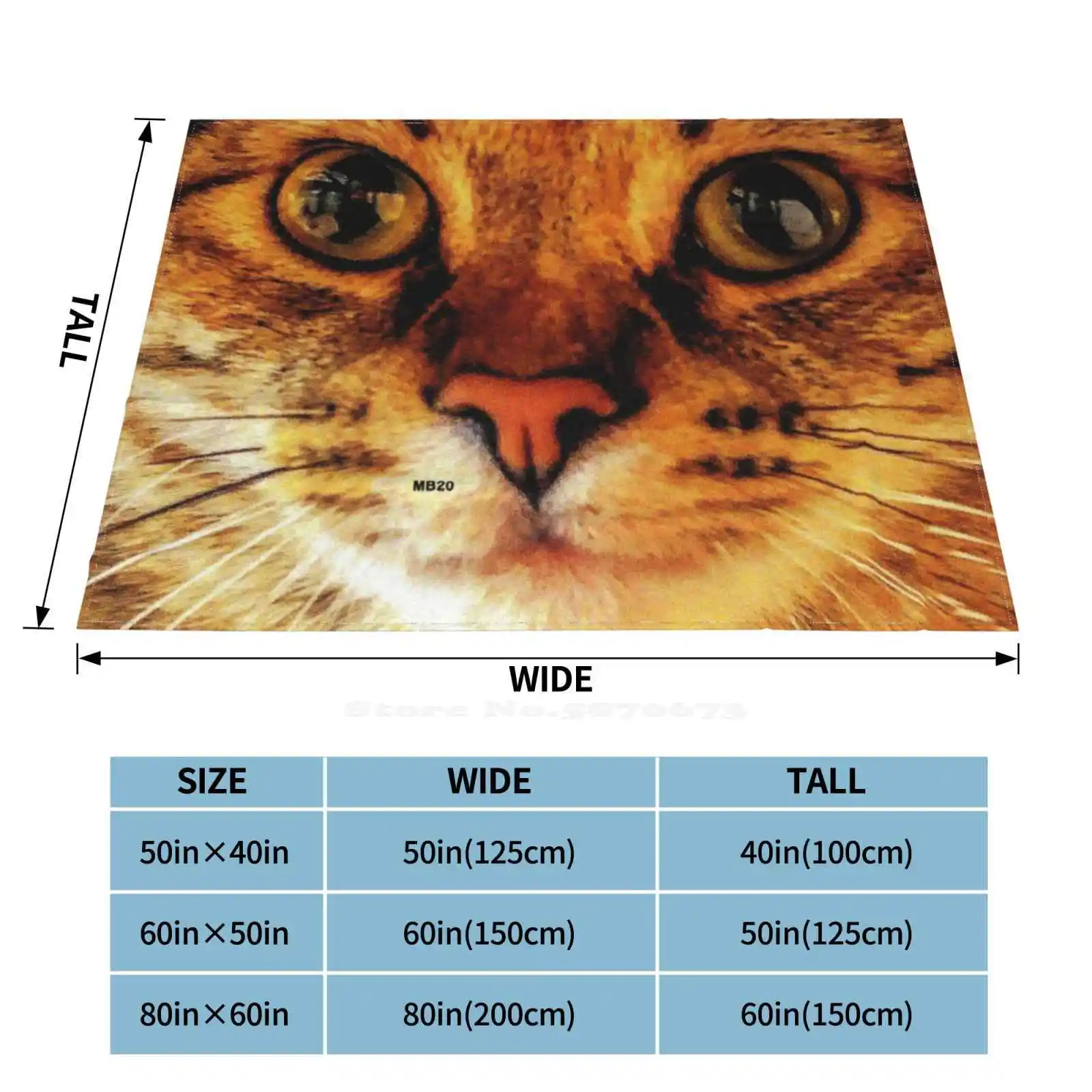 Легкое мягкое фланелевое одеяло в полоску с тигром и котом|Одеяла| |