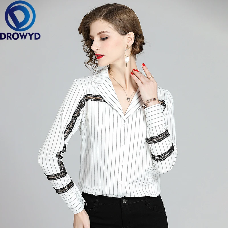 

Роскошные женские топы и блузки 2020, белая рубашка с длинным рукавом и принтом Луис, женский летний дизайнерский Свободный дикий кардиган, ве...