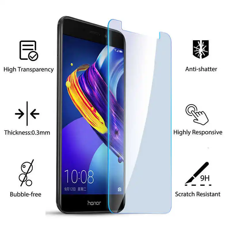 Защитное стекло для Honor 8x 7a 7c Pro 7 x s Lite 6a 6x 6c 5c закаленное Huawei 6 8 X A C S X8 X7 A7 C7 S7 C6 X6 |