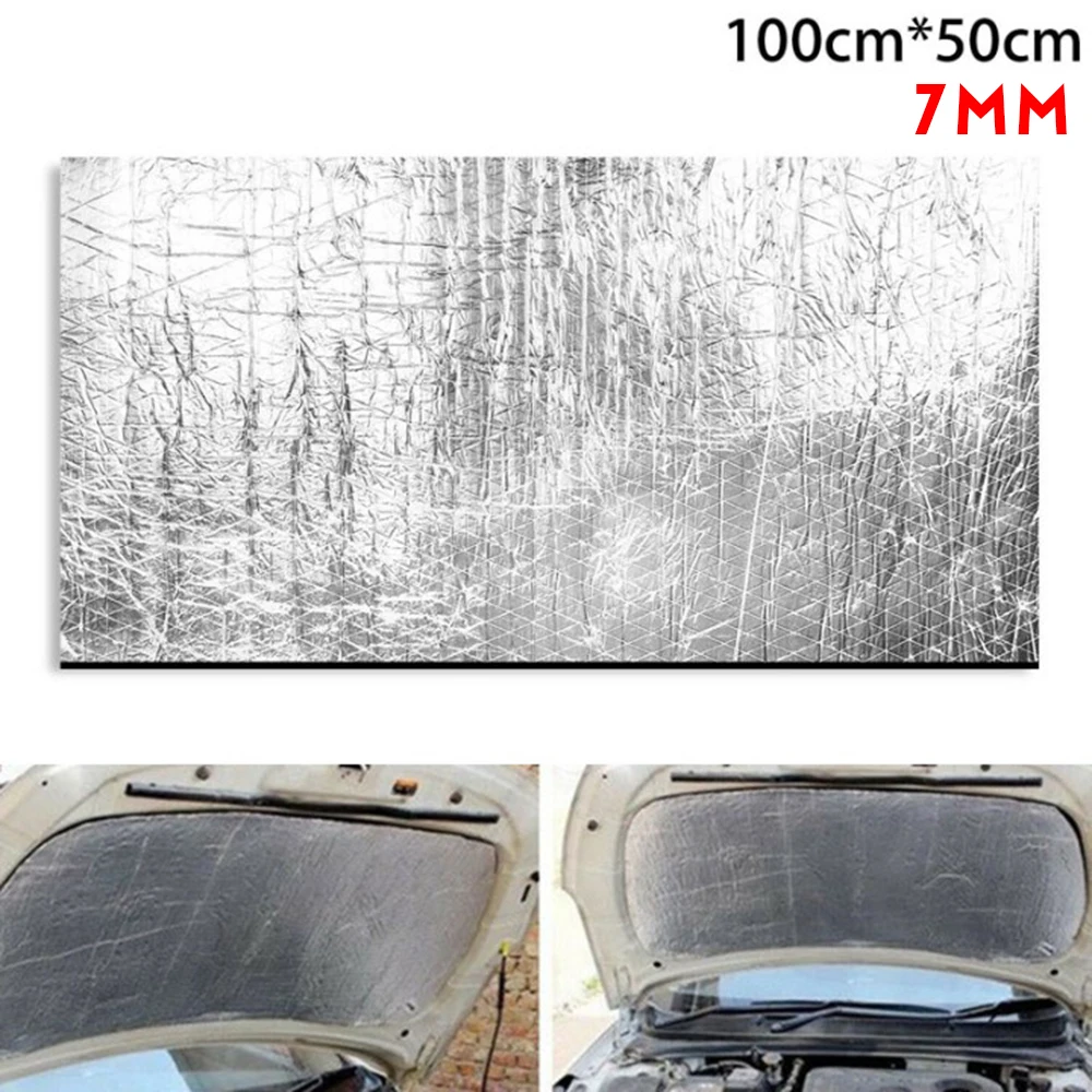 

Tools Car sound insulation Accessory Pad Replacement 100*50cm Deadening
