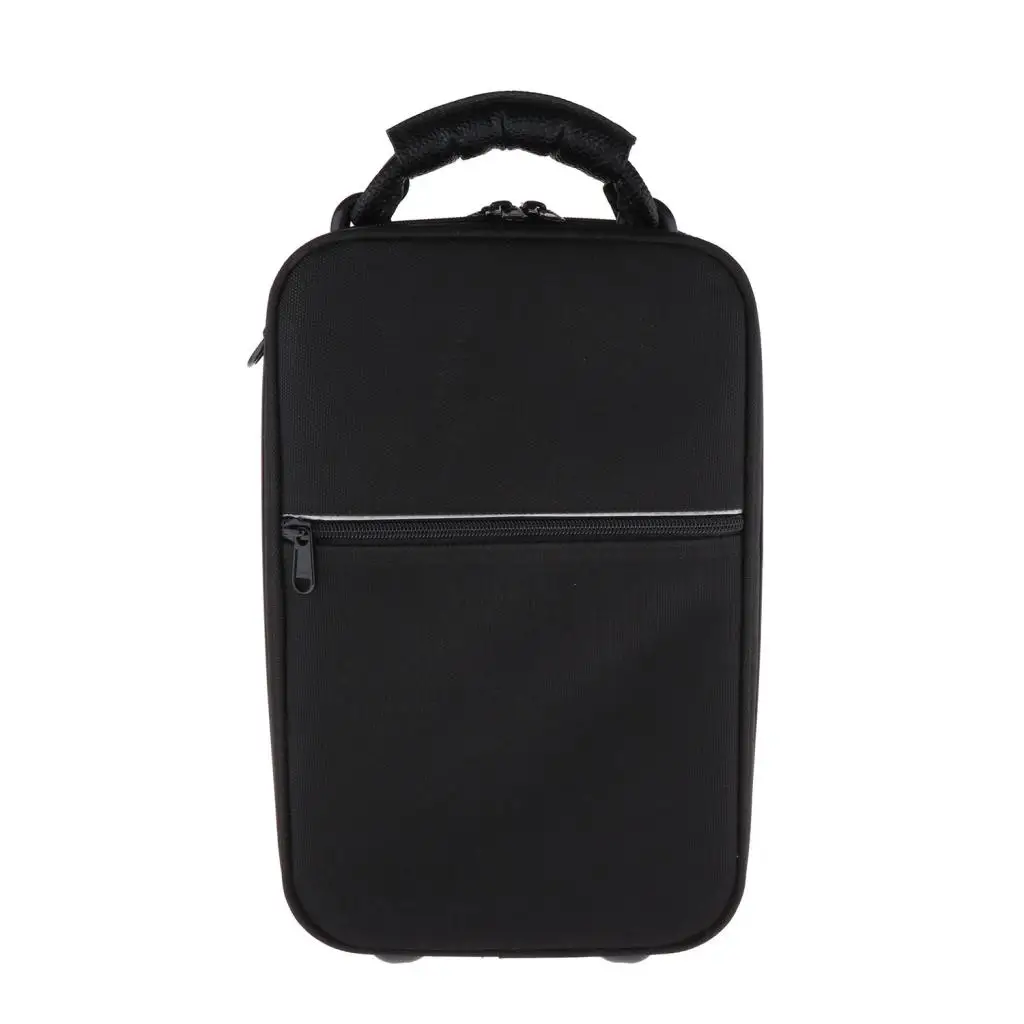 Черный кларнет искусственная кожа Чехол для переноски Gig сумка рюкзак|Детали и