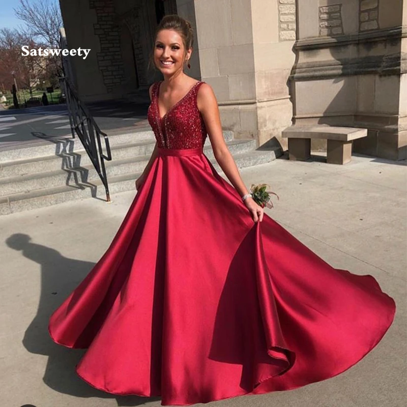 

Бордовое длинное платье для выпускного вечера, модель 2022 года, элегантное женское официальное платье, длинное изящное женское платье