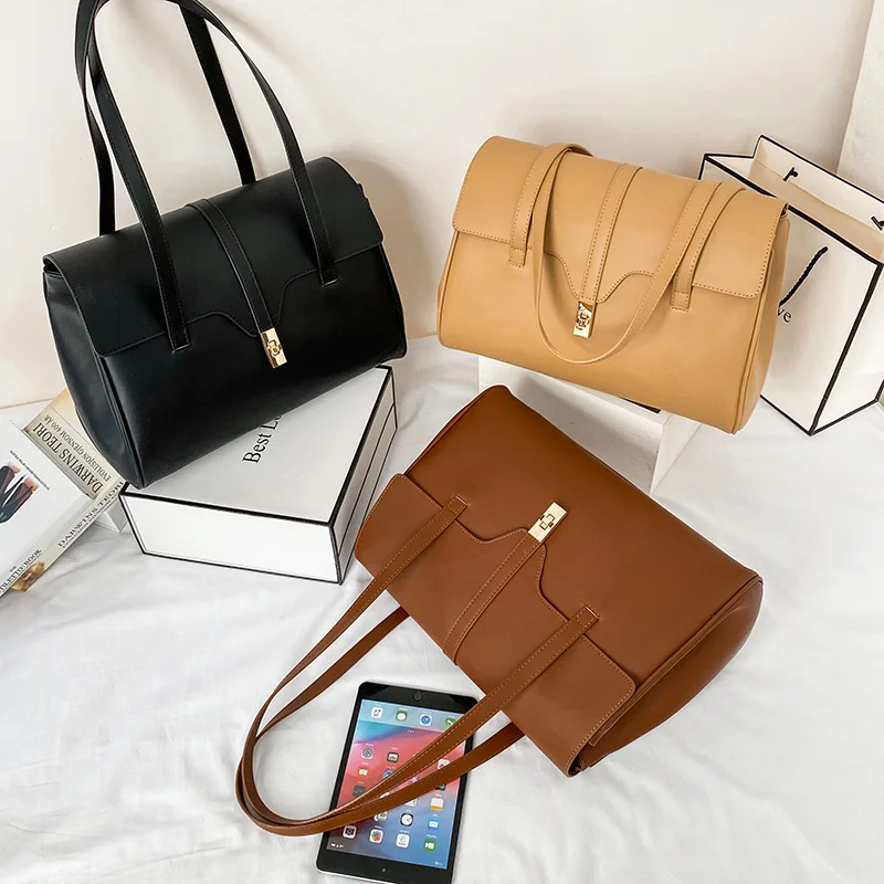 Горячая Большая емкость Повседневные Сумки из искусственной кожи сумки на плечо