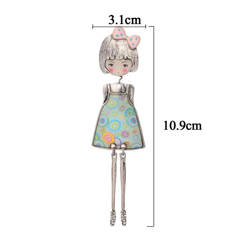 Cring Coco Женская Модная бижутерия брошь для девушки крутая Милая булавки