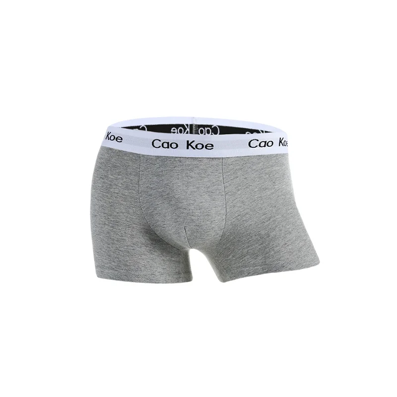 3Pcs Cotton Men Underwear, Men's Solid Color Panties, Breathable Man Briefs, Large Size L-2XL Convex Pouch For Men Antibacterial