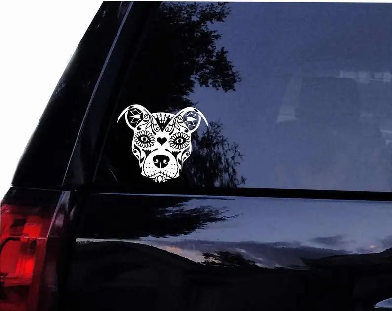 Черная/Серебристая Красивая Zentangle наклейка на лицо сахарной ямы