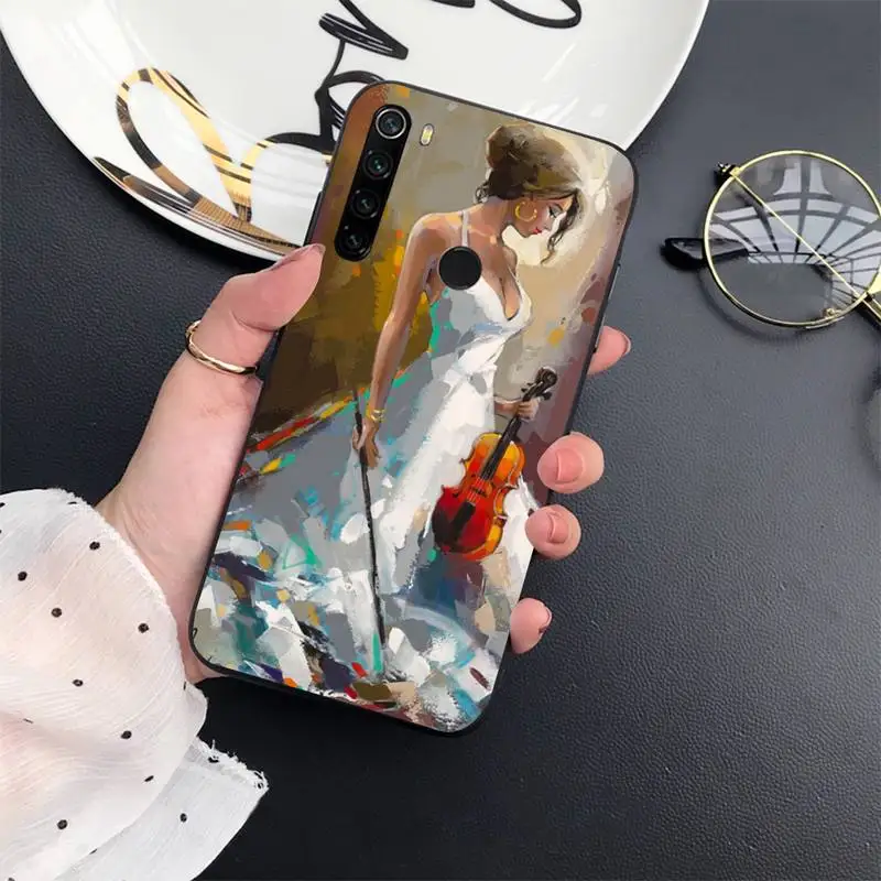 

Red artistic sexy woman Phone Case For Xiaomi Redmi 7 8 9t a3Pro 9se k20 mi8 max3 lite 9 note 9s 10 pro shell