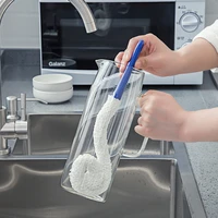 multifunctional washing and decanter brush glass brush wine utensils bottle cleaning brush red wine glass brush flexible