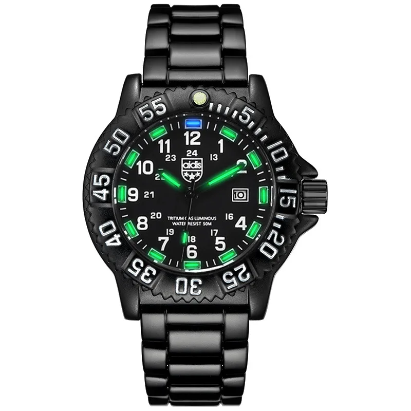 

Men's Military Watch Waterproof Luminous Watch Tactical Multi-function Diver Watch Automatic Quartz Watch Relojes Para Hombre