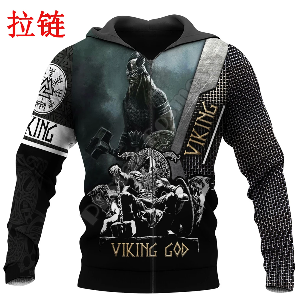 

Beautiful Viking God Odin Tattoo 3D All Over Printed Mens Hoodie Fashion Unisex Casual Streetwear Jacket Tracksuits DK082