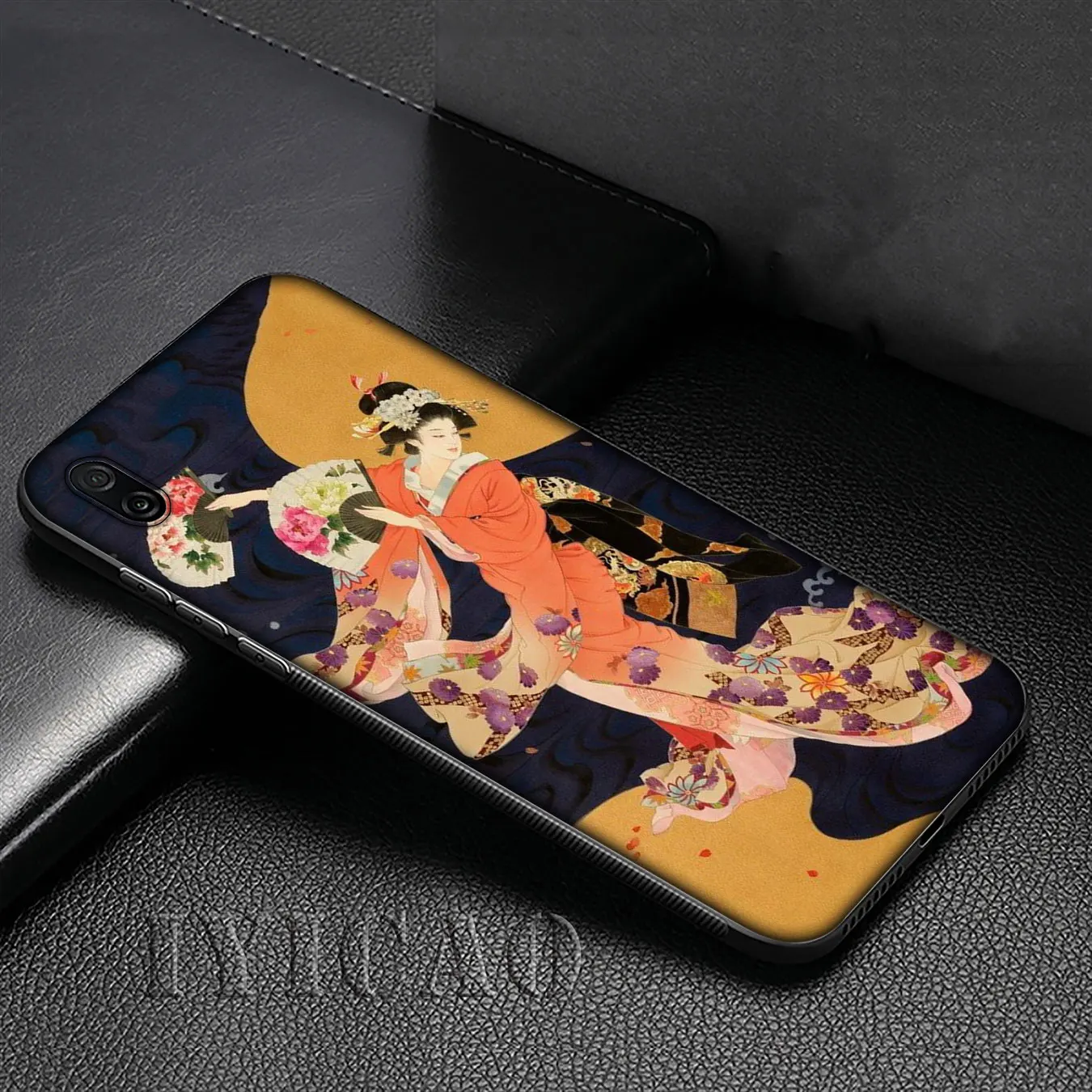 IYICAO beautiful girl japanese geisha Soft Silicone Phone Case for Huawei Mate 30 20 10 Pro Nova 5i 4 3 3i 2i 2 Lite Black Cover | Мобильные
