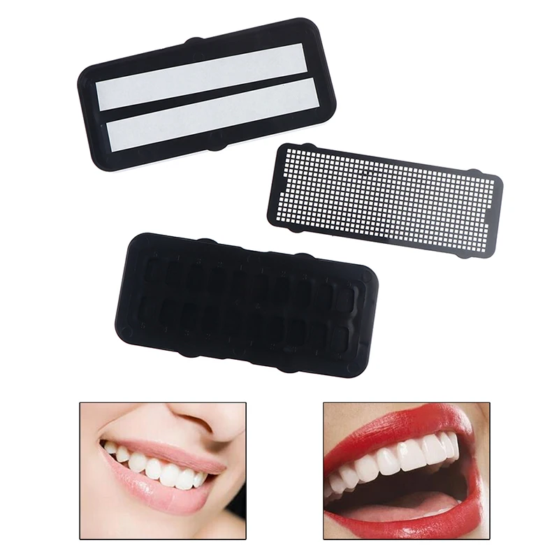 

Черный прямоугольник All-Керамика шпон коробка для переработки зуб коробке облицовки фарфора патч дезинфекционный комплект протез размещен...