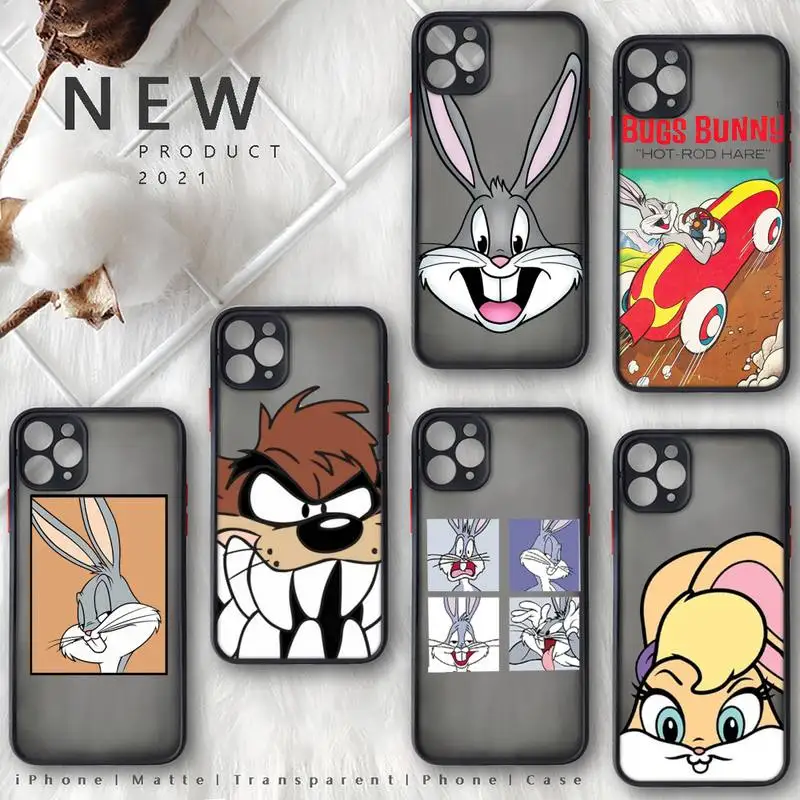 Чехол для телефона с забавными милыми мультяшными кроликами жуками B-Bunnys Матовый