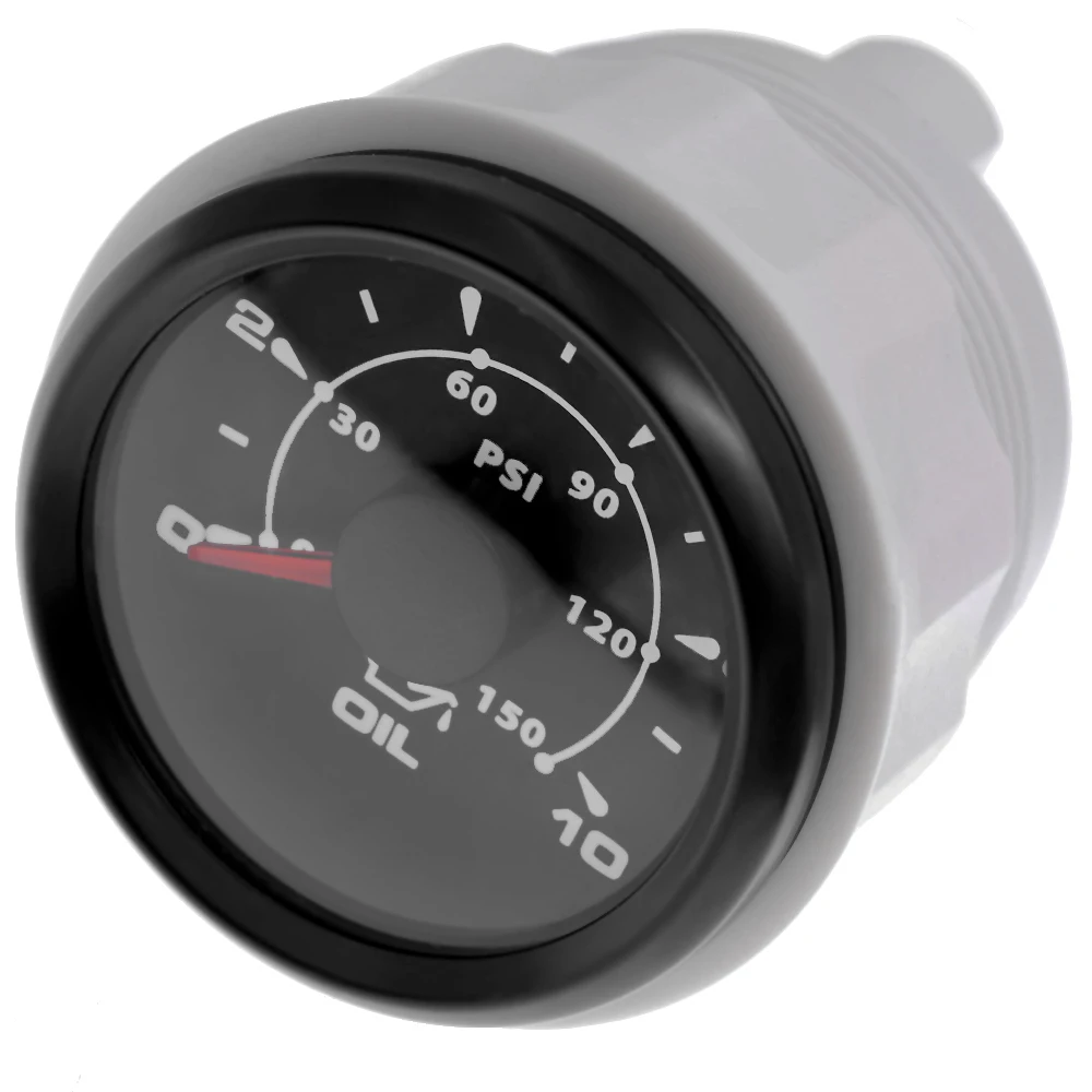 Автомобильный манометр давления масла для лодки 52 мм измеритель топлива 0 5 бар/0 10