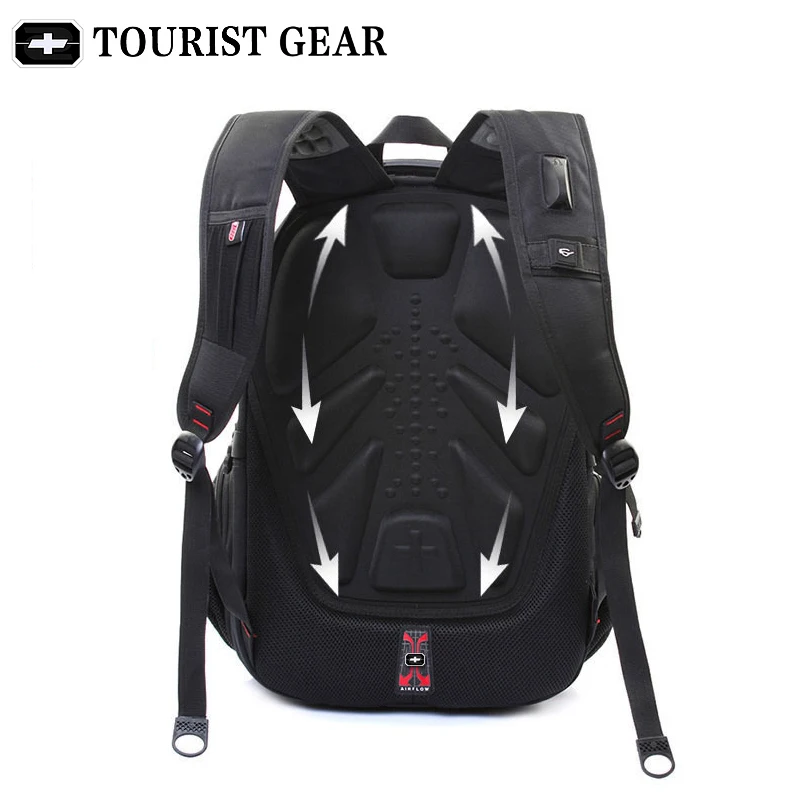 

large plecak bagpack men mochila usb charging anti theft backpack Travel rugzak 15.6 inch laptop swiss backpack men waterproof