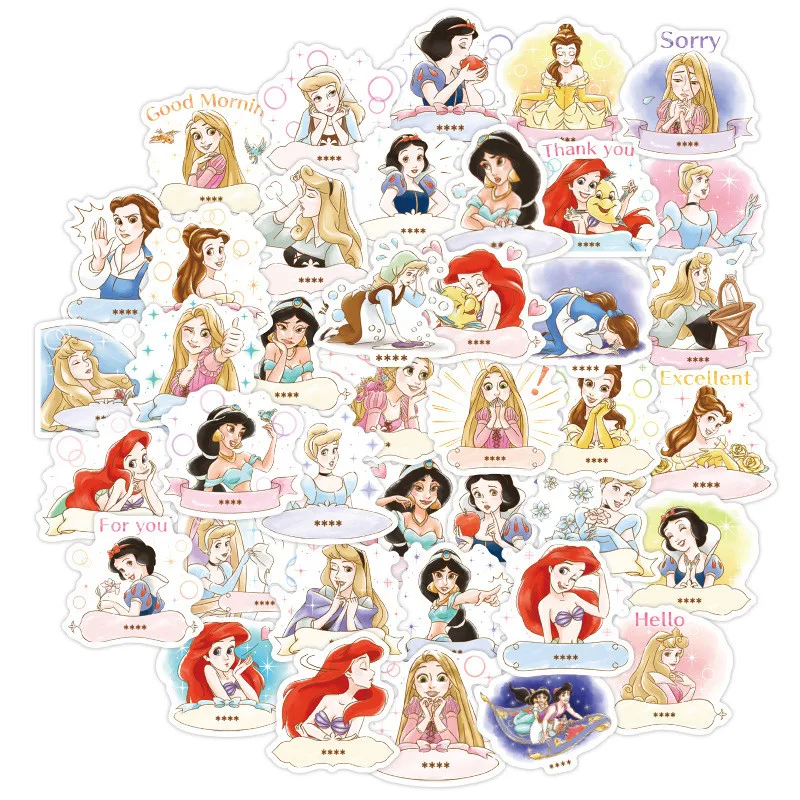 40 шт. детские наклейки Принцесса Диснея | Игрушки и хобби