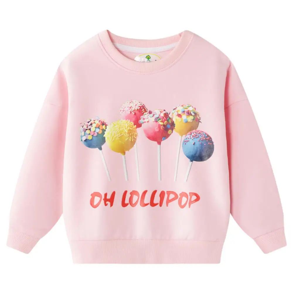 Детские весенние свитшоты HH карамельных цветов для девочек хлопковая одежда с